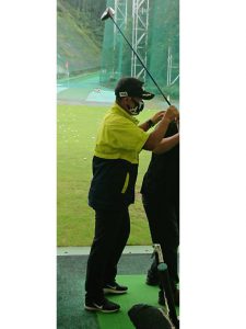 三觜レッスンプロによるワンポイントアドバイス会が開催されました クラウンゴルフクラブ